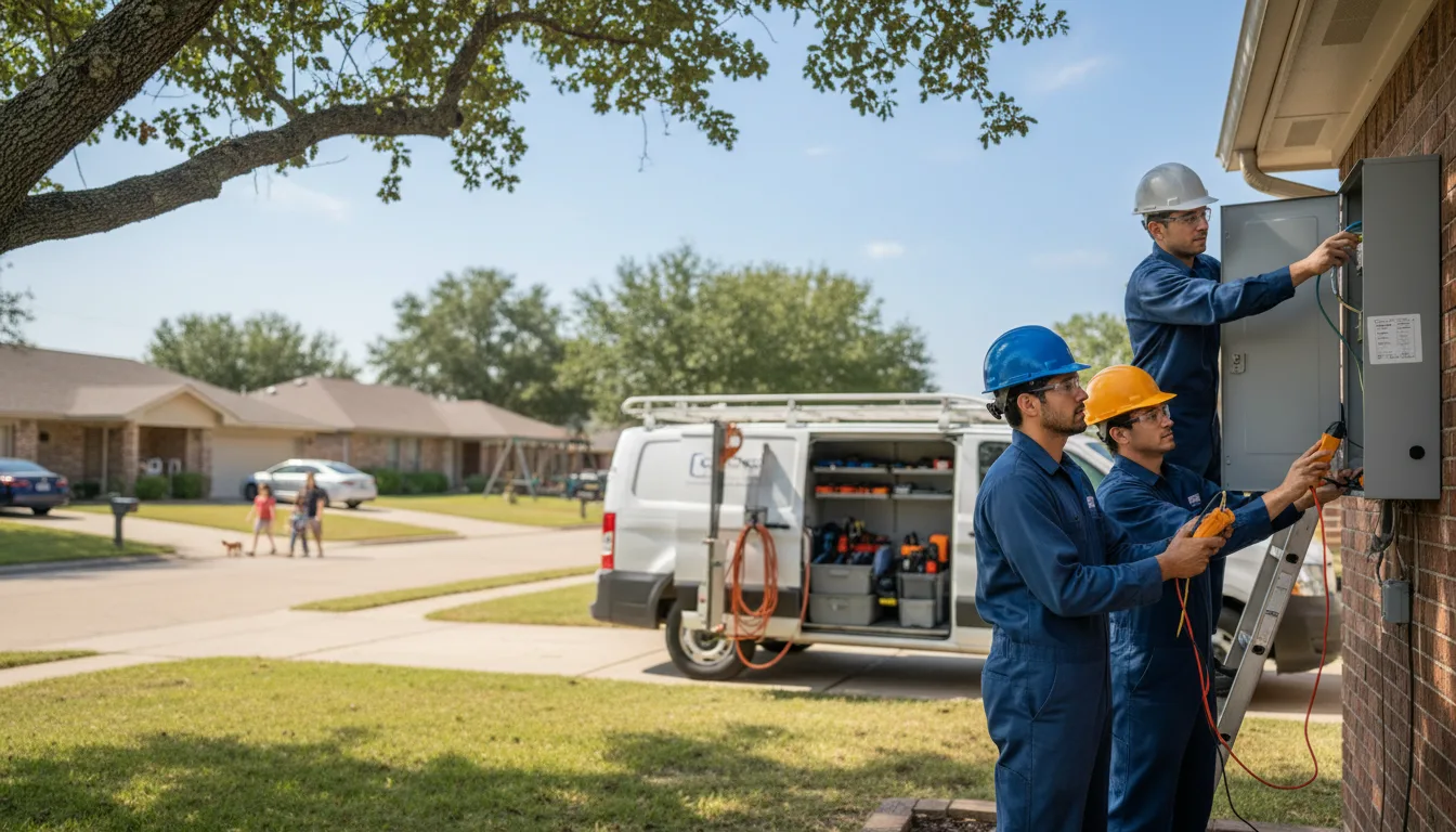 Certified electrician providing emergency electrical services in Huntington, IN